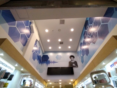Sinalizao Interna Myphone Shopping Osasco