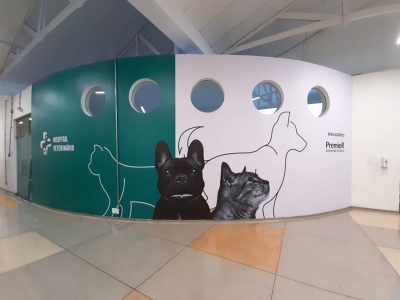 Sinalizao Interna Hospital Veterinrio UAM