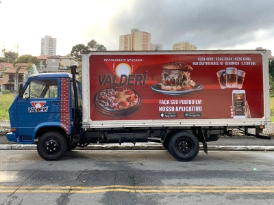 Adesivagem de Frota Restaurante Valderi