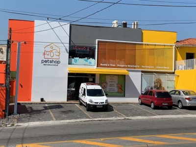 Fachada em ACM Petshop Bem Estar Animal