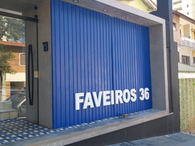 Letras Caixa Residencial Faveiros