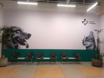 Sinalizao Interna Hospital Veterinrio UAM
