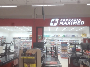 Sinalizao Interna Drogaria Maximed