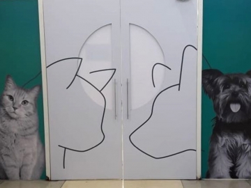 Sinalizao Interna Hospital Veterinrio UAM