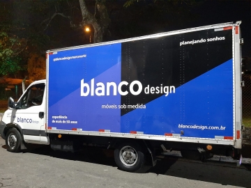 Adesivagem de Frota Blanco Design