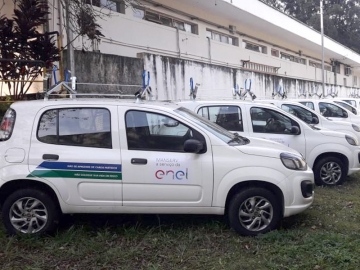 Adesivagem de Frota Enel Manserv